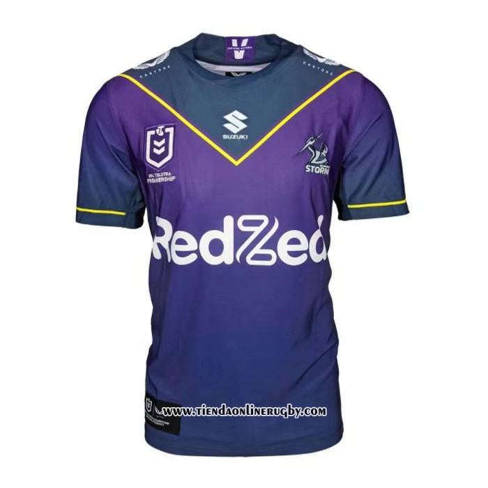 Camiseta Melbourne Storm Rugby 2022 Local
